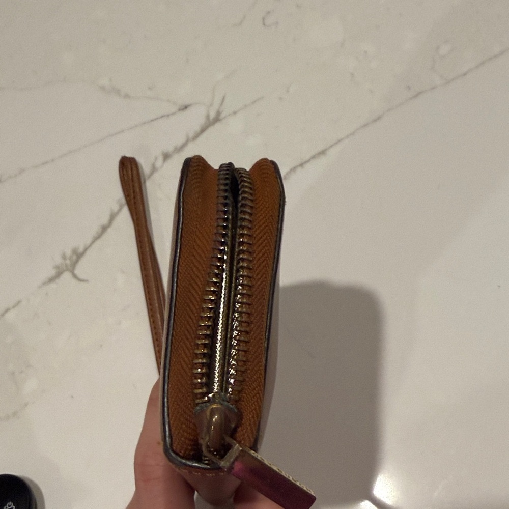 Tory Burch Brown Wristlet Clutch - Picture 2 of 7